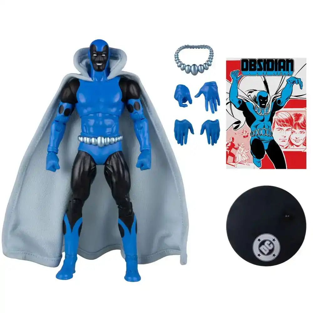 DC Direct Actionfigur Obsidian (Infinity Inc #16) (Chase) (Gold Label) 18 cm - Smalltinytoystore