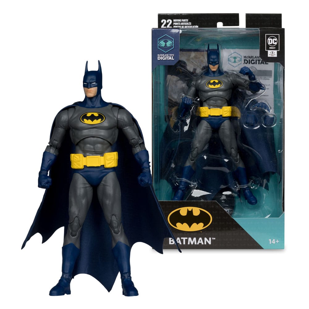 DC Direct McFarlane Toys Digital Actionfigur Batman (No Man's Land) 19 cm - Smalltinytoystore