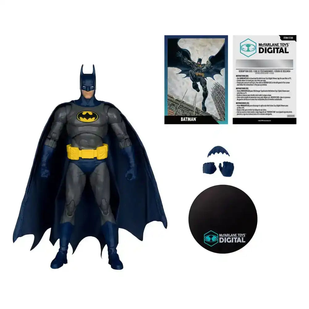 DC Direct McFarlane Toys Digital Actionfigur Batman (No Man's Land) 19 cm - Smalltinytoystore