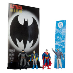 DC Direct Page Punchers Actionfiguren 4er-Pack Batman & Son of Batman & Superman & Joker 7 cm - Smalltinytoystore