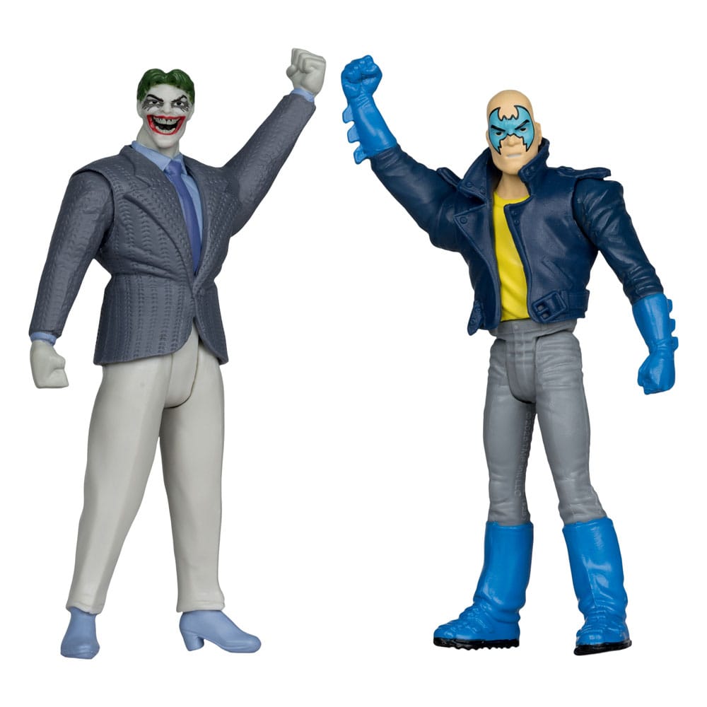DC Direct Page Punchers Actionfiguren 4er-Pack Batman & Son of Batman & Superman & Joker 7 cm - Smalltinytoystore