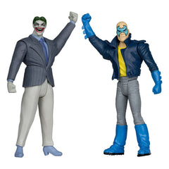 DC Direct Page Punchers Actionfiguren 4er-Pack Batman & Son of Batman & Superman & Joker 7 cm - Smalltinytoystore