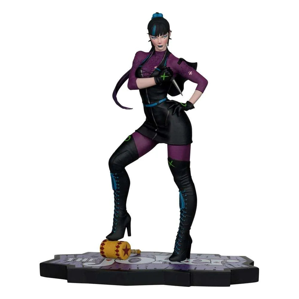 DC Direct Statue 1/10 The Joker Purple Craze: Punchline by Stanley "Artgerm" Lau Limited Edition 19 cm - Smalltinytoystore