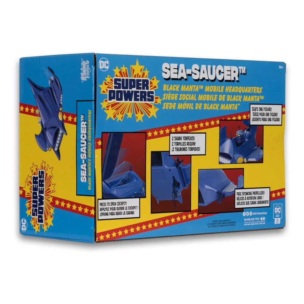 DC Direct Super Powers Fahrzeug Black Manta Sea Saucer 10 cm - Smalltinytoystore