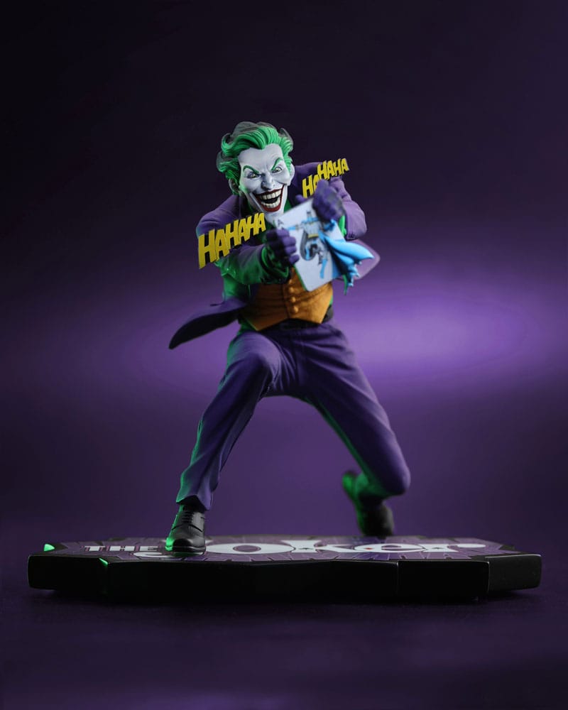 DC Direct The Joker: Purple Craze Statue 1/10 The Joker by Neal Adams 14 cm - Smalltinytoystore