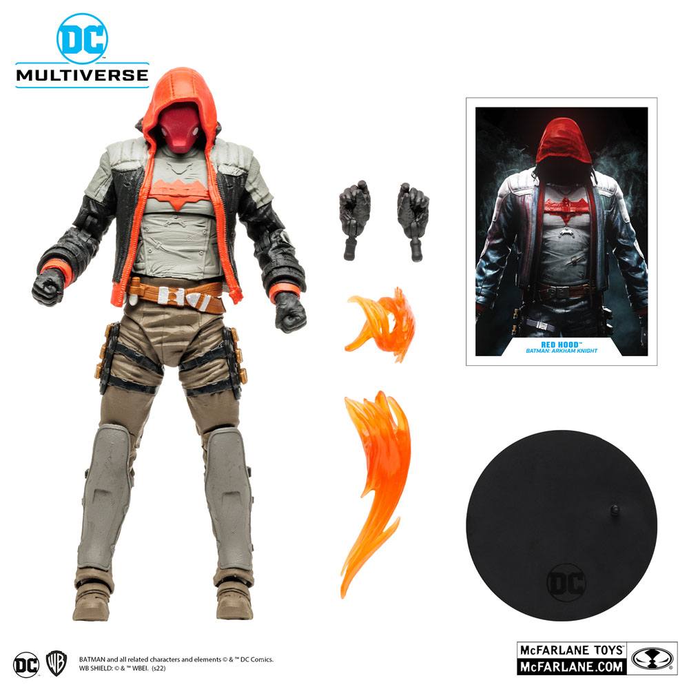 DC Gaming Actionfigur Red Hood (Batman: Arkham Knight) 18 cm - Smalltinytoystore