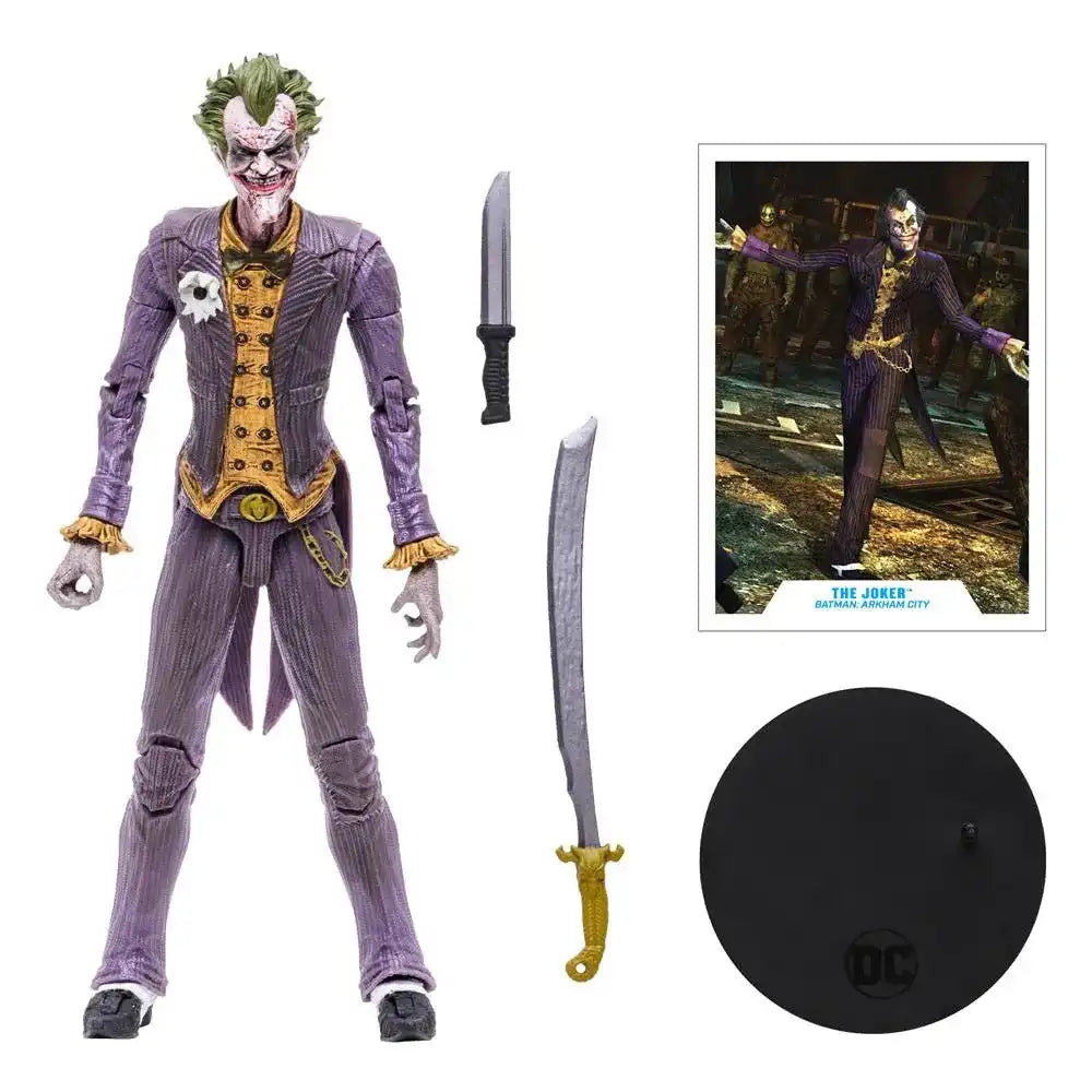 DC Gaming Actionfigur The Joker (Batman: Arkham City) 18 cm - Smalltinytoystore