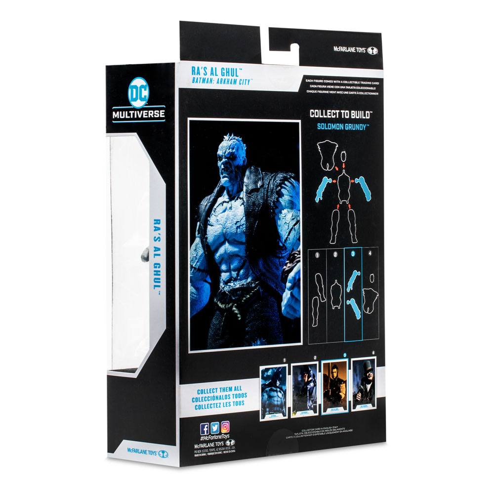 DC Gaming Build A Actionfigur Ra's Al Ghul (Arkham City) 18 cm - Smalltinytoystore