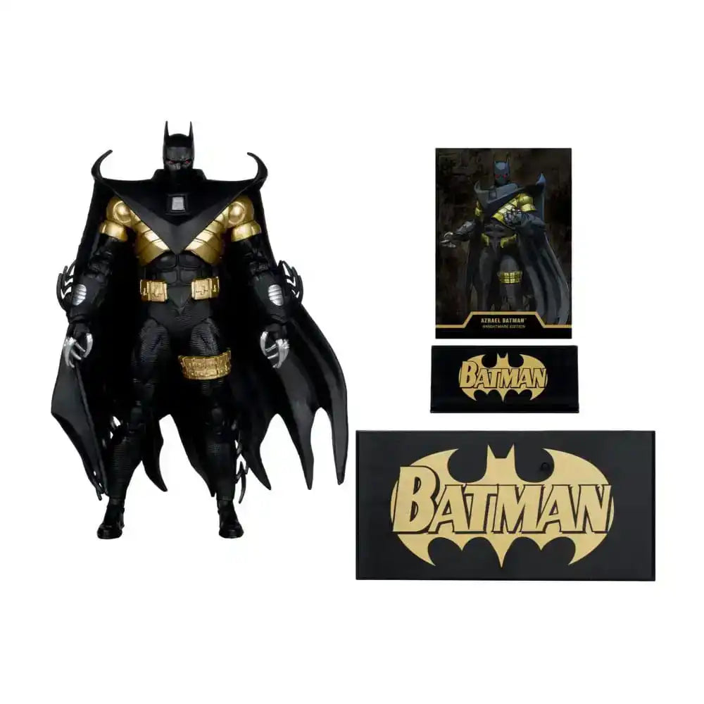 DC Multiverse Actionfigur Azrael (Batman Armor) (Knightmare) (Gold Label) 18 cm - Smalltinytoystore