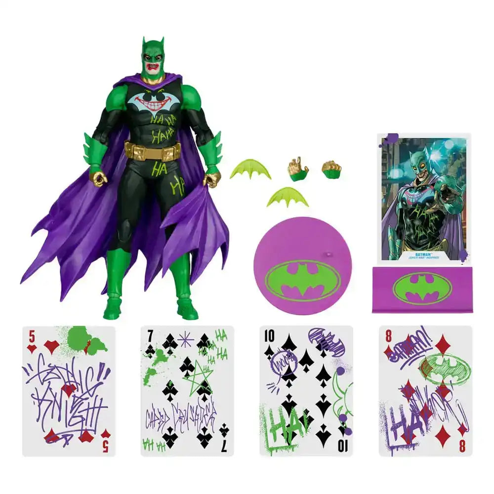 DC Multiverse Actionfigur Batman (Joker War) (Jokerized) (Gold Label) 18 cm