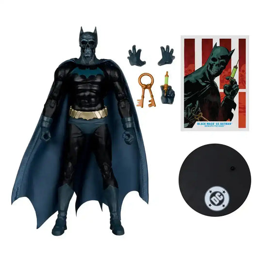 DC Multiverse Actionfigur Black Mask as Batman (Beneath the Mask) 18 cm