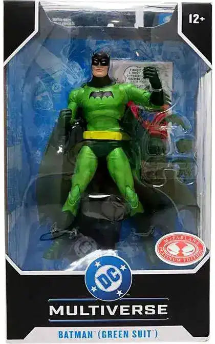 DC Multiverse Actionfigur Green Batman (Chase) 18 cm - Smalltinytoystore