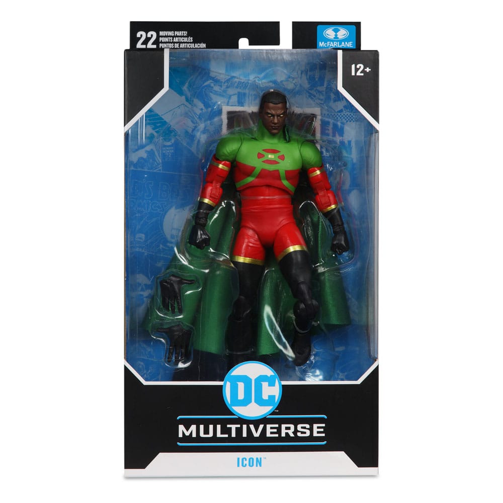 DC Multiverse Actionfigur Icon (Icon & Rocket: Season One) 18 cm - Smalltinytoystore