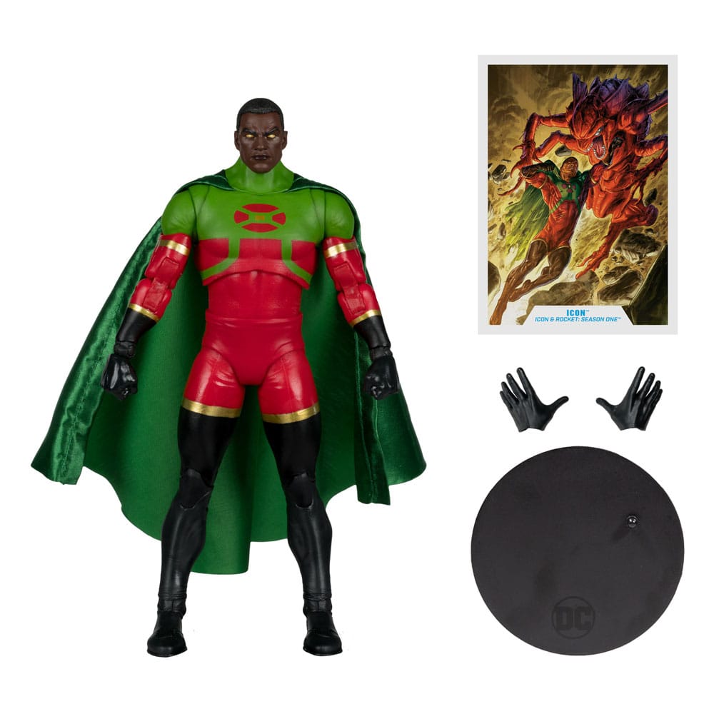 DC Multiverse Actionfigur Icon (Icon & Rocket: Season One) 18 cm - Smalltinytoystore
