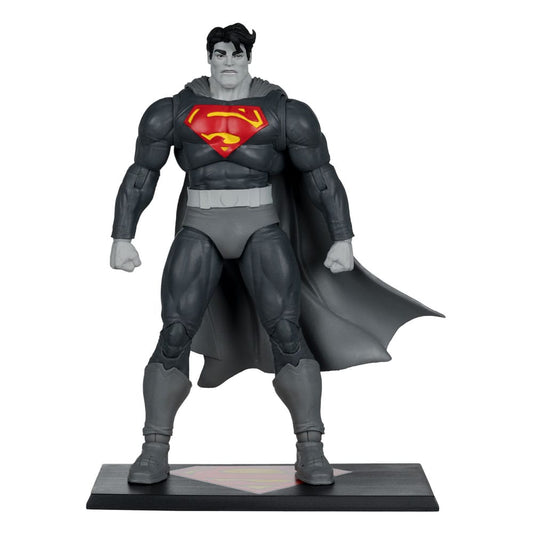 DC Multiverse Actionfigur Superman (The Dark Knight Returns) (Black & White Accent Edition) (Gold Label) 18 cm - Smalltinytoystore