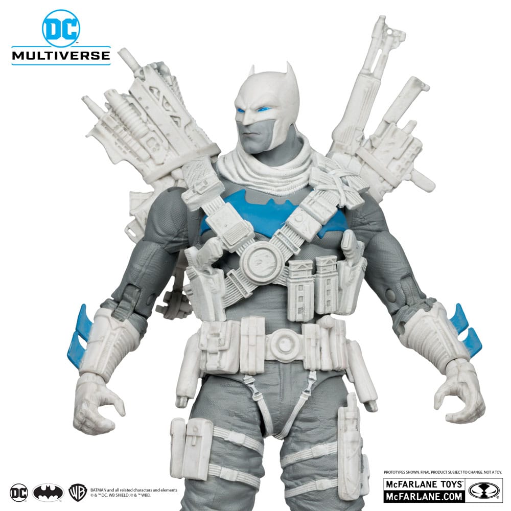 DC Multiverse Actionfigur The Grim Knight (Dark Nights Metal) (Black & White Accent Edition) (Gold Label) 18 cm - Smalltinytoystore
