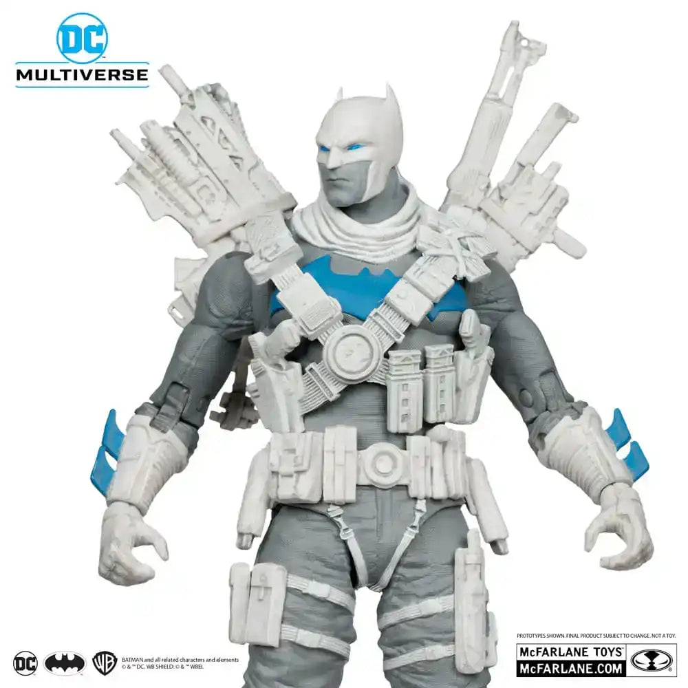 DC Multiverse Actionfigur The Grim Knight (Dark Nights Metal) (Black & White Accent Edition) (Gold Label) 18 cm - Smalltinytoystore