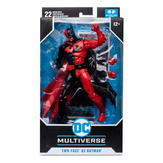 DC Multiverse Actionfigur Two-Face as Batman (Batman: Reborn) 18 cm - Smalltinytoystore