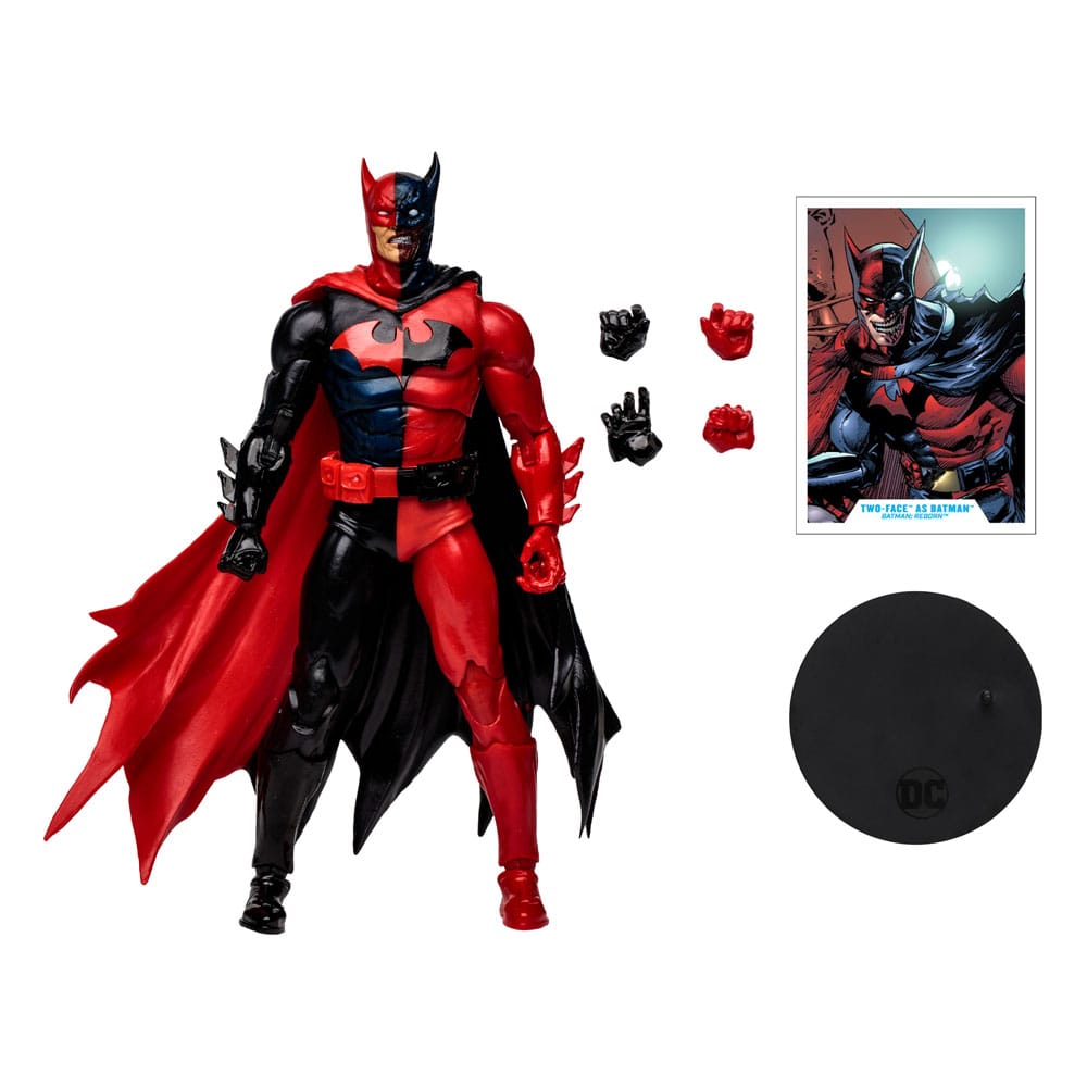 DC Multiverse Actionfigur Two-Face as Batman (Batman: Reborn) 18 cm - Smalltinytoystore