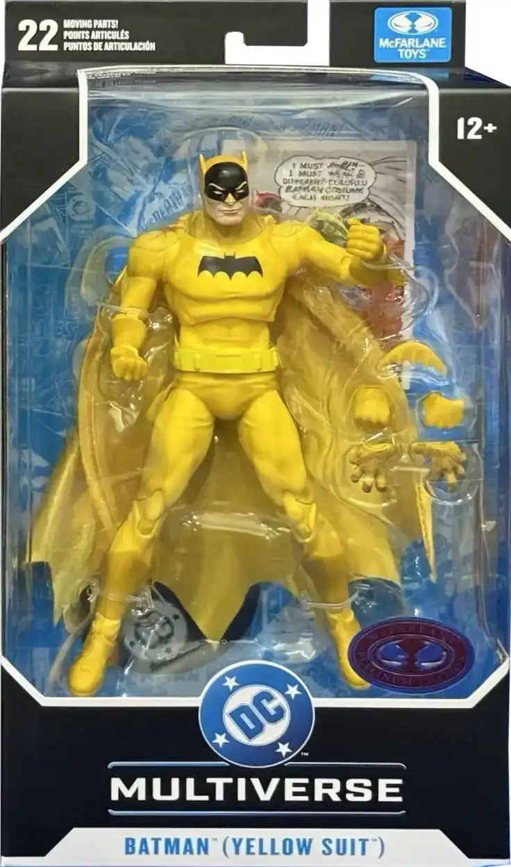 DC Multiverse Actionfigur Yellow Batman (Chase) 18 cm - Smalltinytoystore