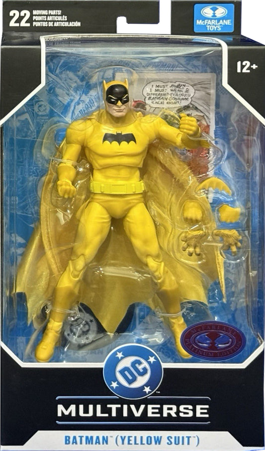 DC Multiverse Actionfigur Yellow Batman (Chase) 18 cm - Smalltinytoystore