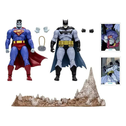 DC Multiverse Actionfiguren 2er-Pack Bizarro & Batzarro 18 cm - Smalltinytoystore