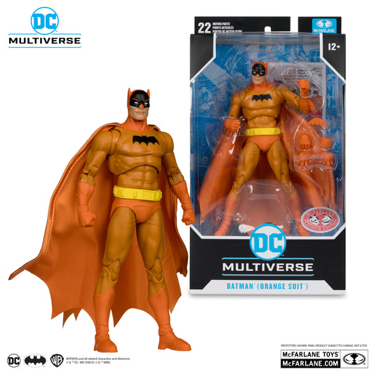 DC Multiverse Actionfiguren Orange Batman CHASE - Smalltinytoystore