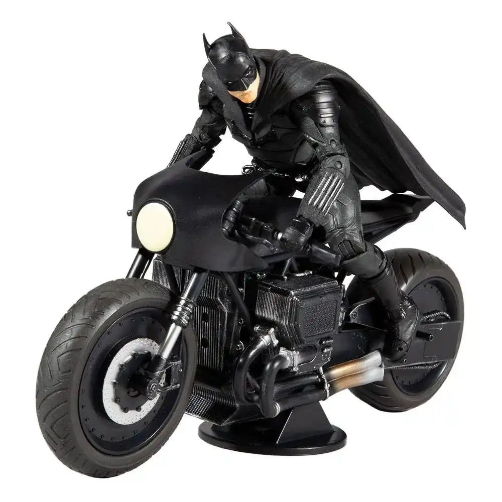 DC Multiverse Fahrzeug Batcycle The Batman (Movie) - Smalltinytoystore