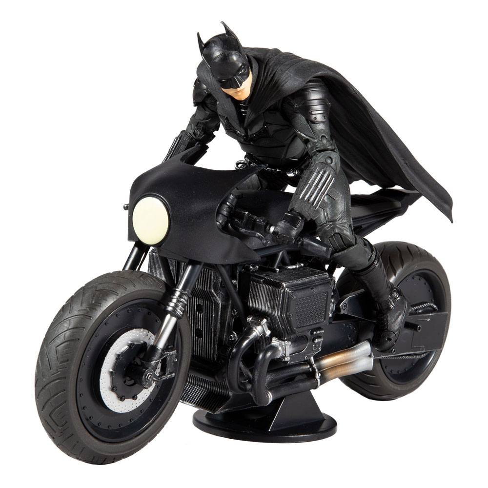 DC Multiverse Fahrzeug Batcycle The Batman (Movie) - Smalltinytoystore