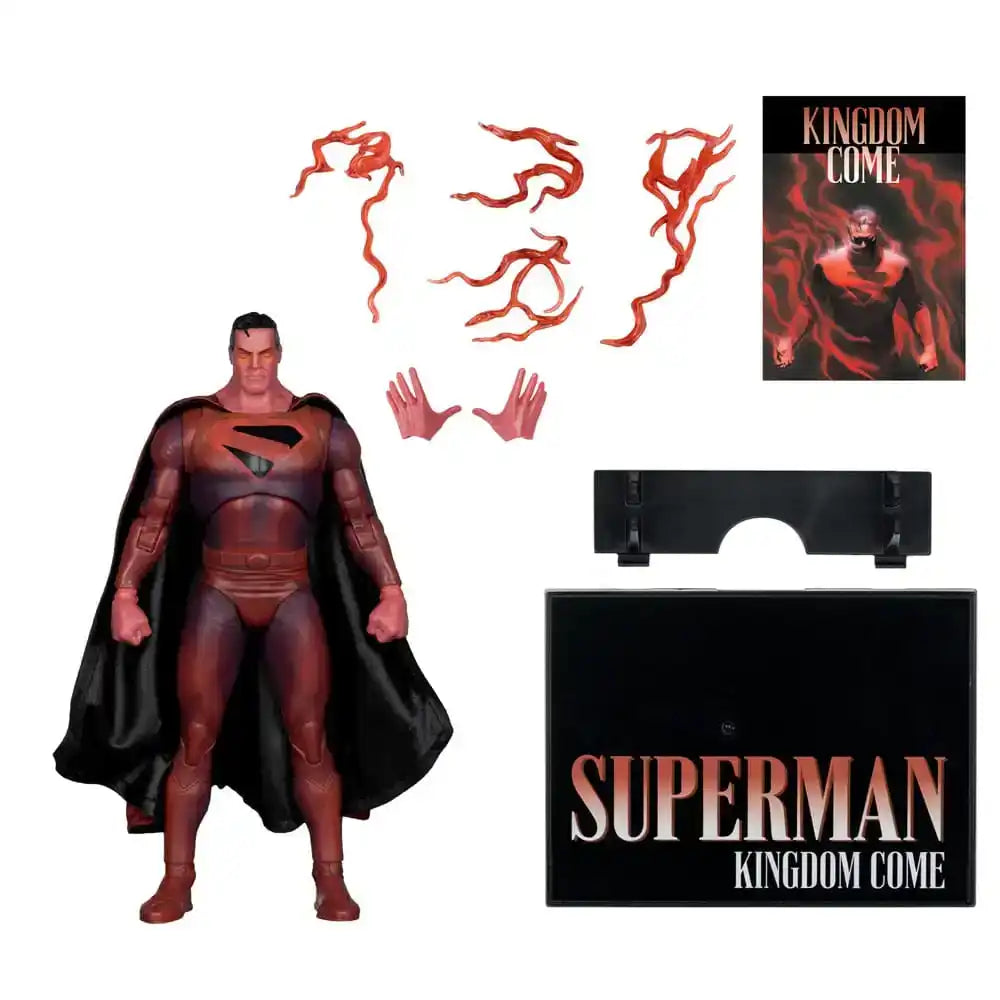 DC Multiverse McFarlane Cover Recreations Actionfigur Superman (Kingdom Come) (Gold Label) 18 cm - Smalltinytoystore