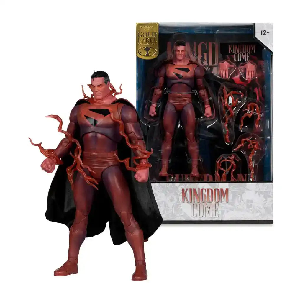 DC Multiverse McFarlane Cover Recreations Actionfigur Superman (Kingdom Come) (Gold Label) 18 cm - Smalltinytoystore