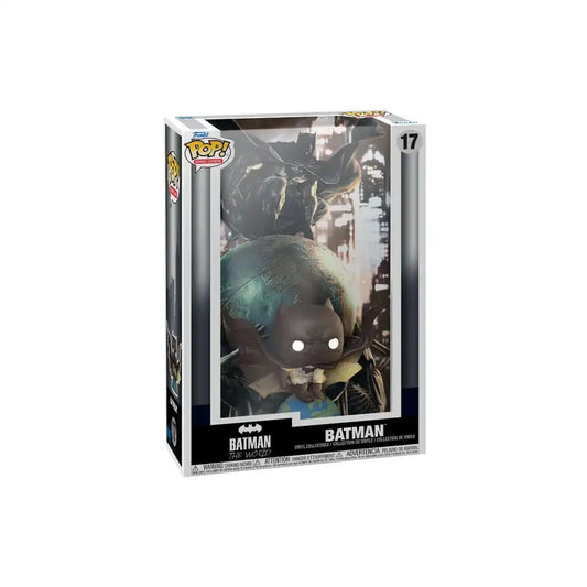 DC POP! Comic Cover Vinyl Figur Batman The World 9 cm - Smalltinytoystore