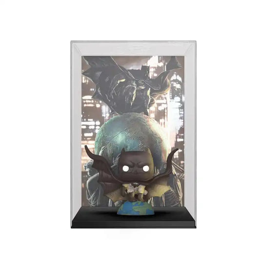 DC POP! Comic Cover Vinyl Figur Batman The World 9 cm - Smalltinytoystore