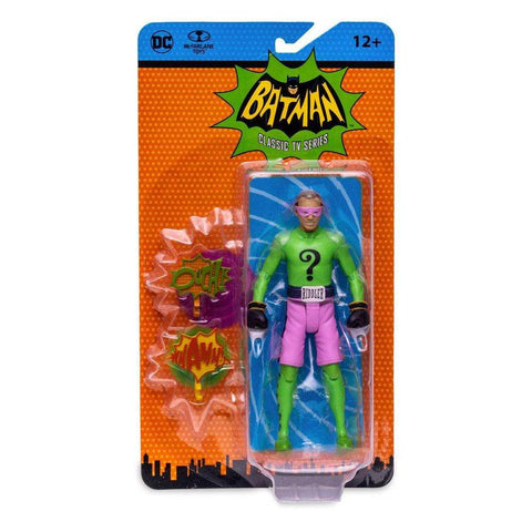 DC Retro Actionfigur Batman 66 The Riddler in Boxing Gloves 15 cm - Smalltinytoystore