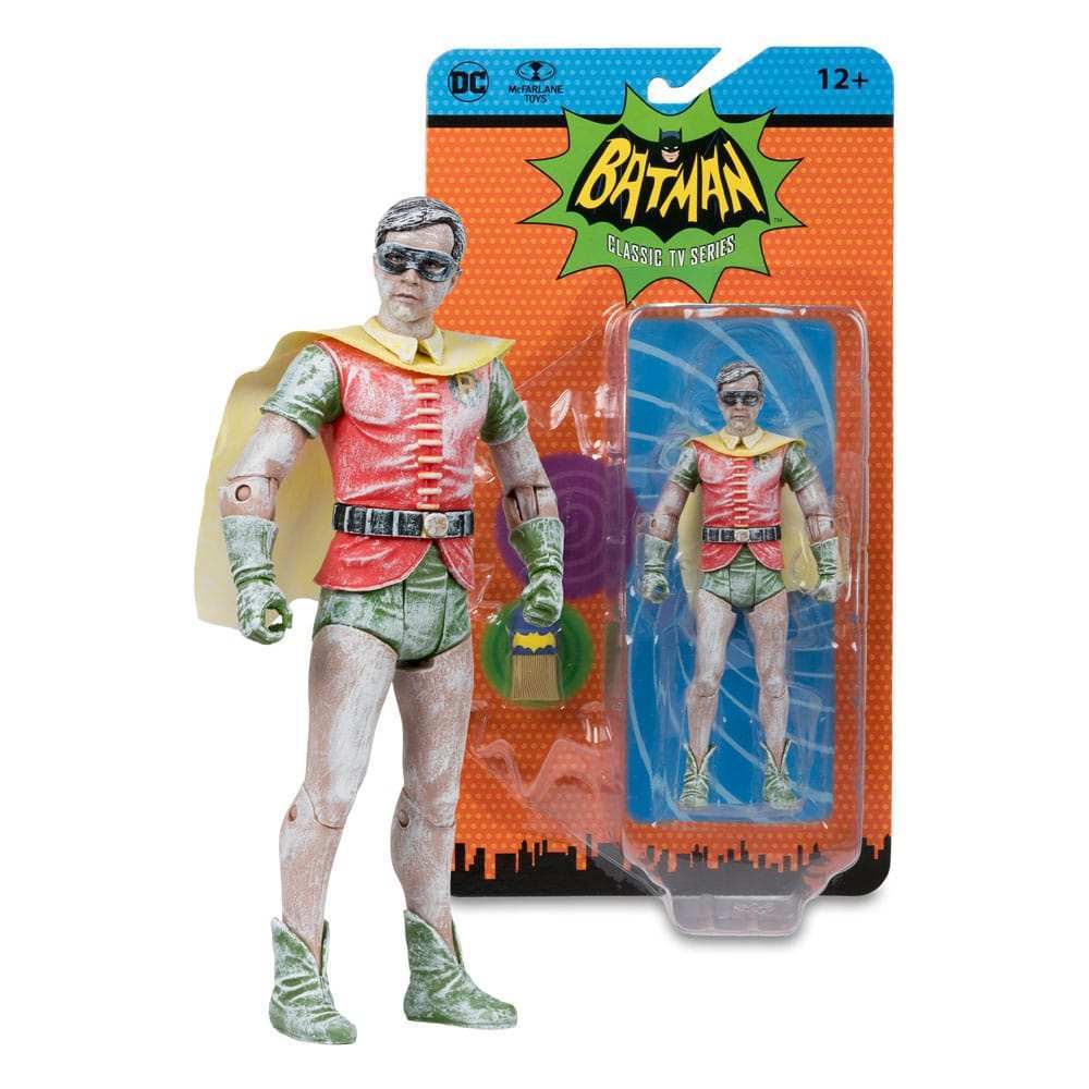 DC Retro Batman 66 Wave 10 (6 er Set) Alfred Nightwing Bookworm Wax Robin Space Batman - Smalltinytoystore