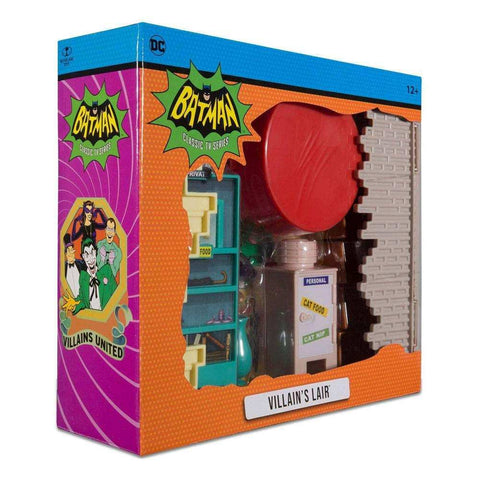 DC Retro Spielset Batman 66 Villains Lair - Smalltinytoystore