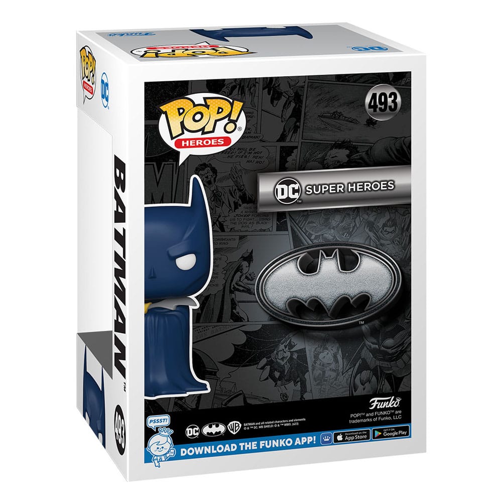 DC Thru The Years POP! Heroes Vinyl Figuren Batman 1M 9 cm - Smalltinytoystore