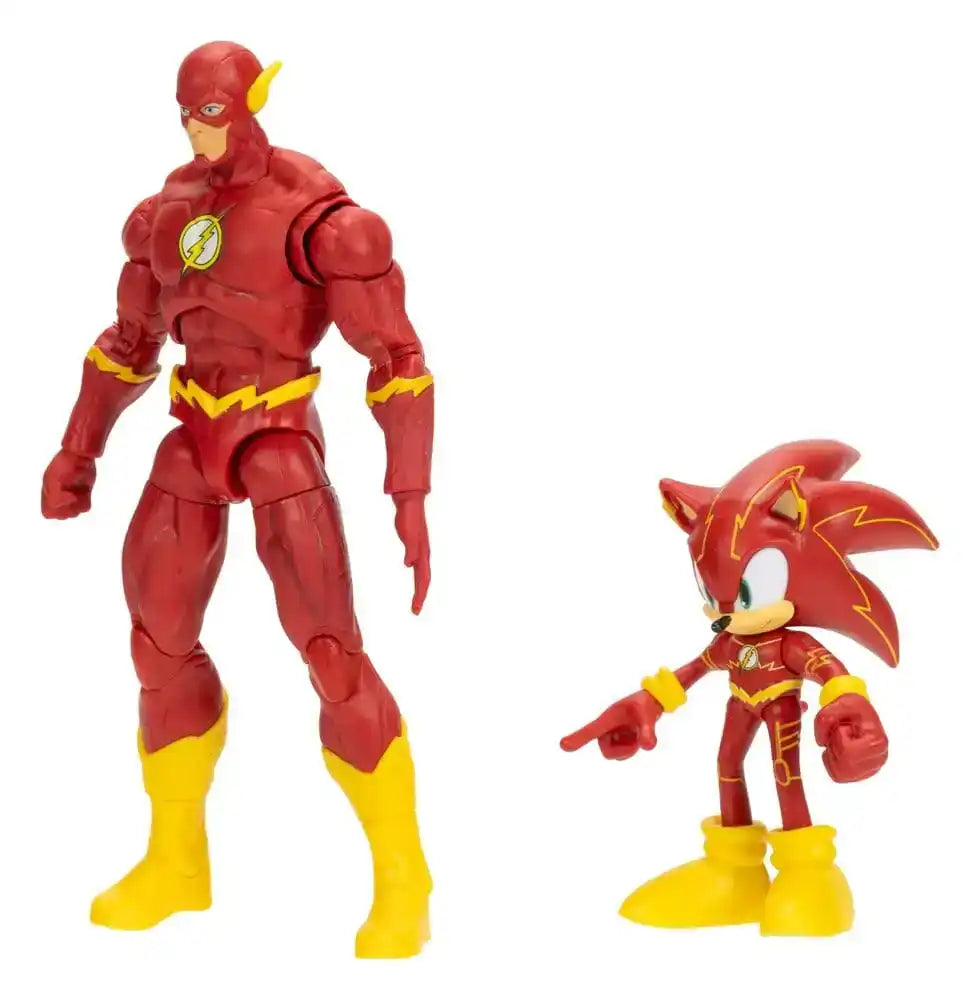 DC x Sonic - The Hedgehog Actionfiguen 2er-Pack Wave 4 Sortiment (6)