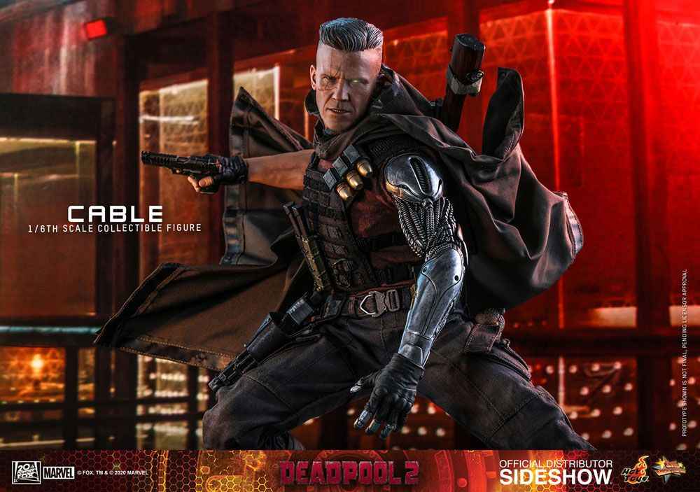 Deadpool 2 Movie Masterpiece 1/6 Cable 30 cm - Smalltinytoystore