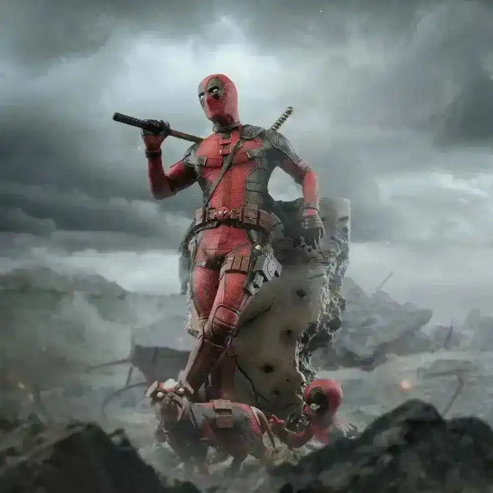 Deadpool 3 Art Scale Statue 1/10 Deadpool 21 cm - Smalltinytoystore