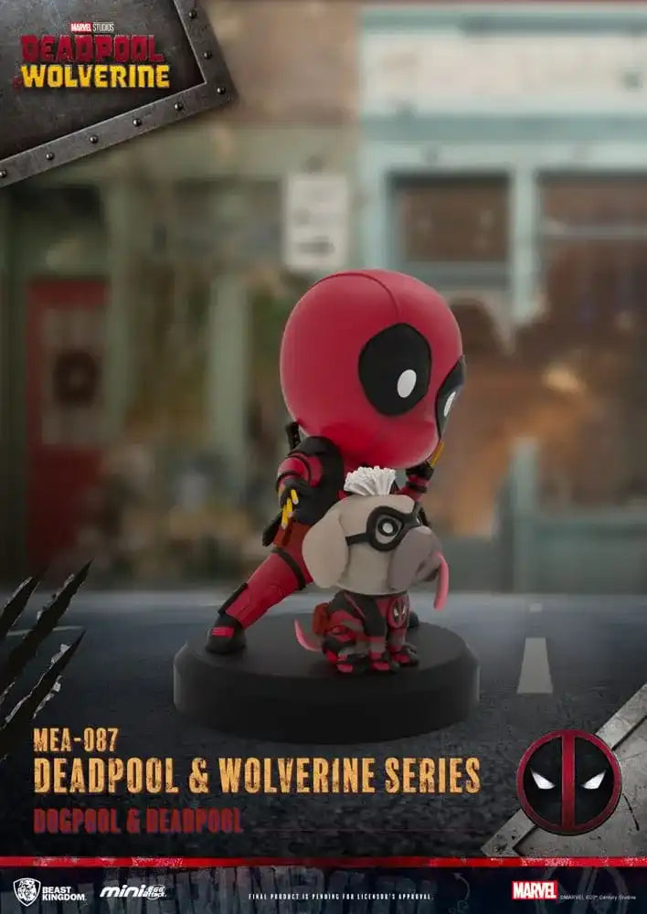 Deadpool 3 Deadpool & Wolverine Series Mini Egg Attack Figuren Set 8 cm - Smalltinytoystore