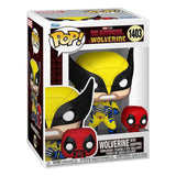 Deadpool 3 POP & Buddy! Vinyl Figur Wolverine w/ Babypool 9 cm - Smalltinytoystore