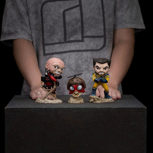 Deadpool & Wolverine Mini Co. PVC Figur Wolverine Unmasked 14 cm - Smalltinytoystore