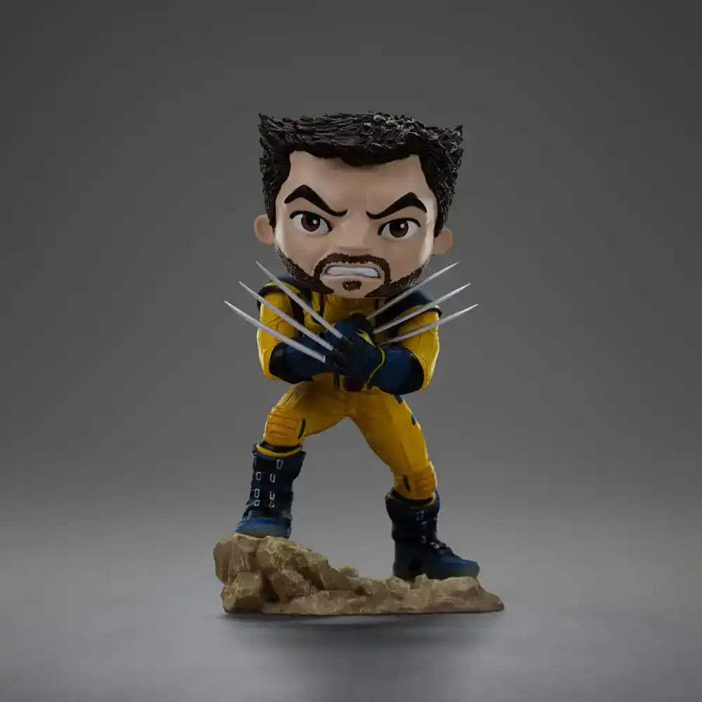 Deadpool & Wolverine Mini Co. PVC Figur Wolverine Unmasked 14 cm - Smalltinytoystore