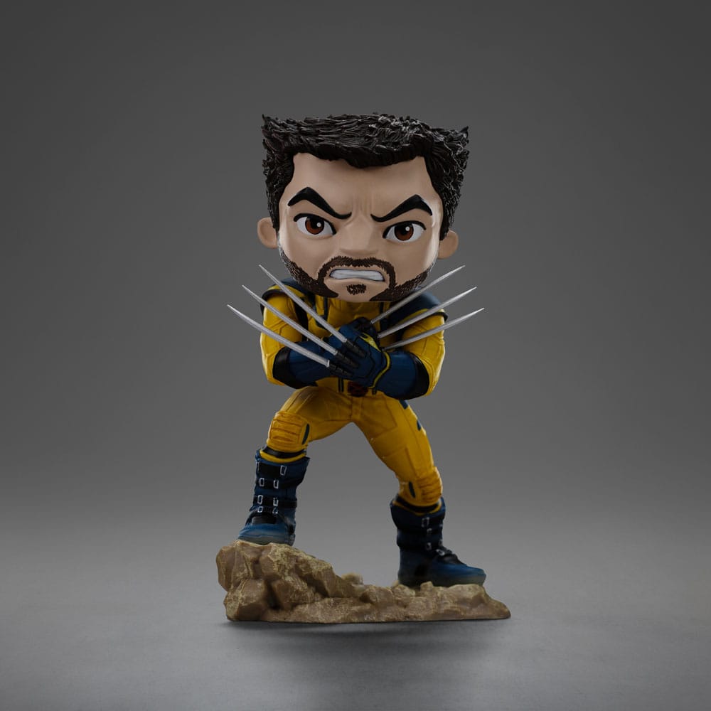Deadpool & Wolverine Mini Co. PVC Figur Wolverine Unmasked 14 cm - Smalltinytoystore