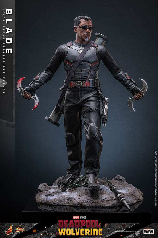 Deadpool & Wolverine Movie Masterpiece Actionfigur 1/6 Blade HOT TOYS - Smalltinytoystore