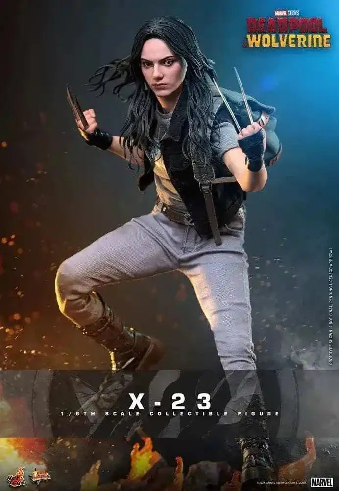 Deadpool & Wolverine Movie Masterpiece Actionfigur 1/6 X-23 27 cm HOT TOYS - Smalltinytoystore
