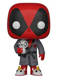 Deadpool Parody POP! Marvel Vinyl Figur Deadpool in Robe 9 cm