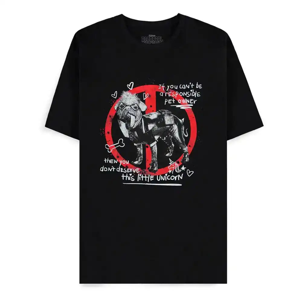 Deadpool T-Shirt Dogpool - Smalltinytoystore