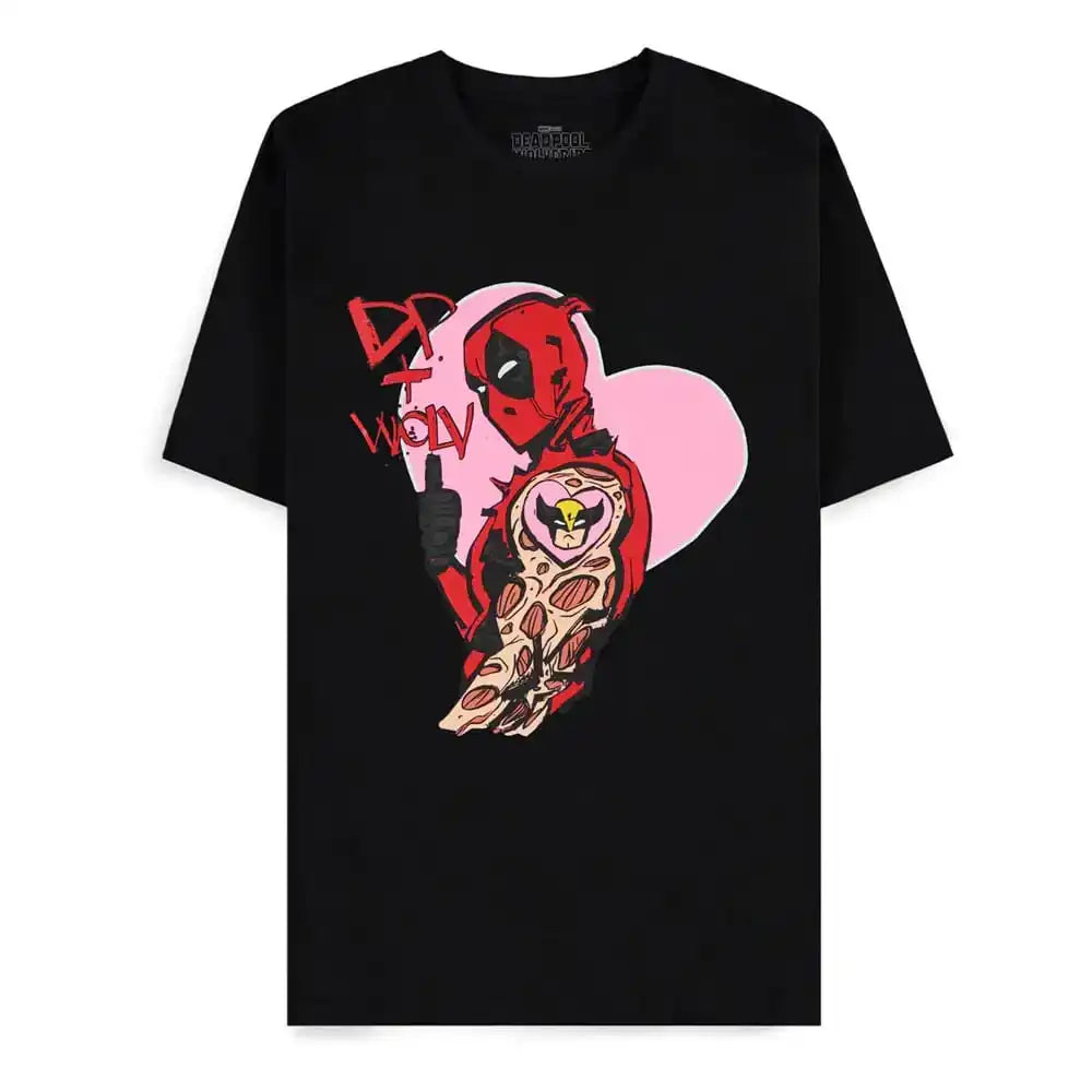 Deadpool T-Shirt I Heart You Größe L - Smalltinytoystore